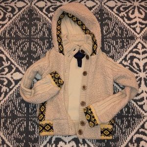 Jack BB Dakota fuzzy knit jacket